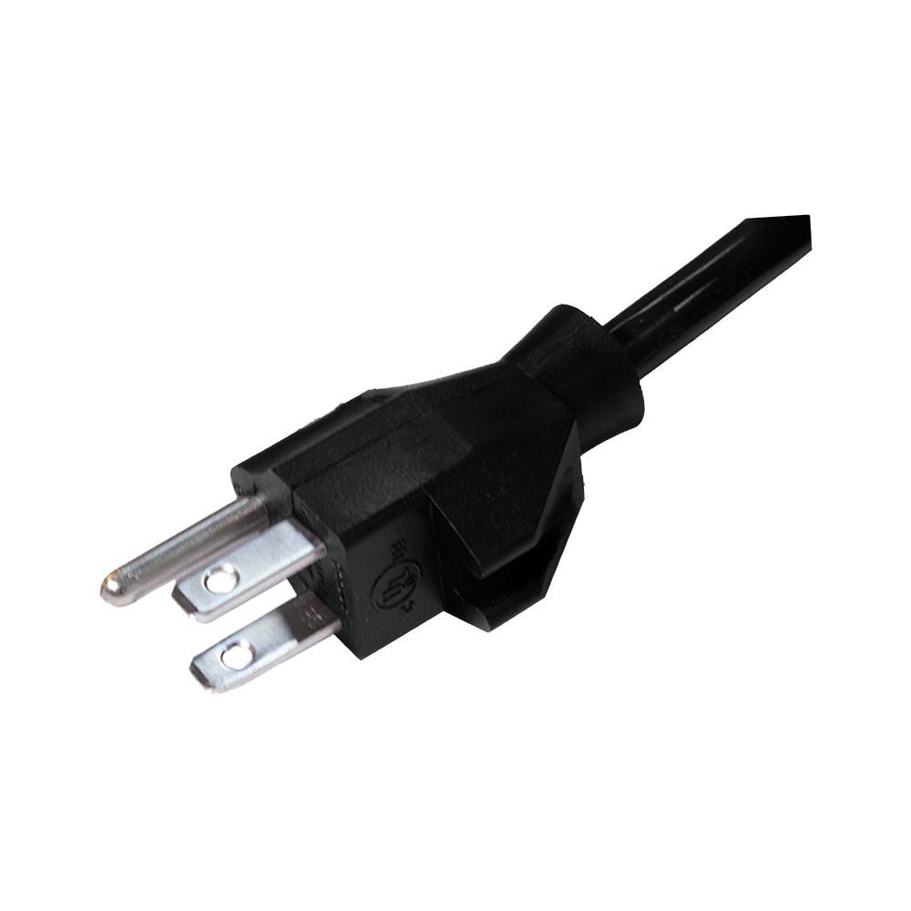 FT-3K Tokalı fişli ABD standart üç çekirdekli UL sertifikalı güç kablosu